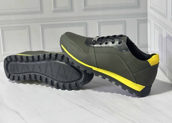 Zapato casual 100% cuero, para hombre, estilo Milán