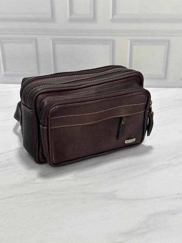 Piernero de cuero James, para hombre