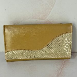 Billetera Mía de cuero, para dama