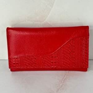 Billetera Teresa de cuero, para dama