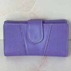 Billetera Winslow de cuero para dama