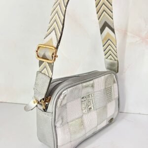 Manos libres Ámbar, de cuero, para dama, con reata