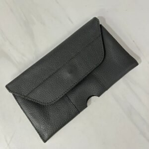 Porta celular Arel, en cuero, para caballero