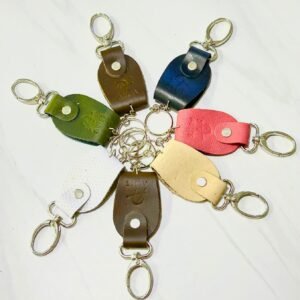 Llaveros 100% cuero