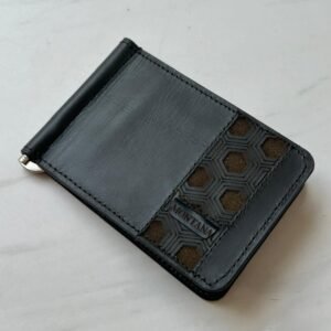 Pisa billetes Black, en cuero