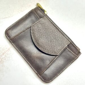 Tarjetero Lúa con Monedero, en cuero, para dama