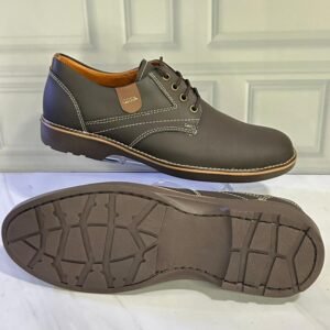 Zapato Clásico 100% cuero, para hombre, Cafe