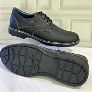 Zapato Clásico 100% cuero, para hombre, Negro