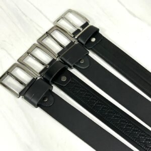 Correa black Prime, para caballero, en cuero