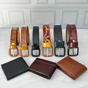 Super Combo, Correa+Billetera 100% En Cuero